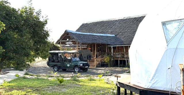 The camp in use