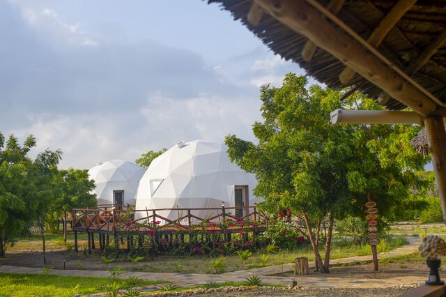 The camp in use