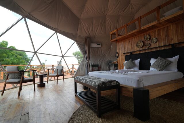 Tent by tent