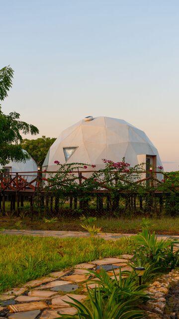 The domes from outside