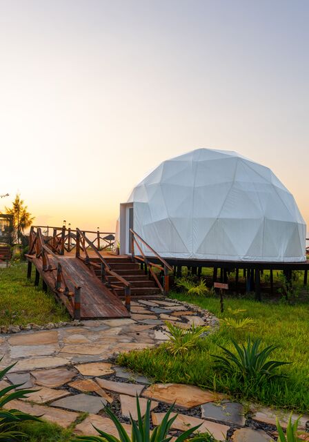 The domes from outside