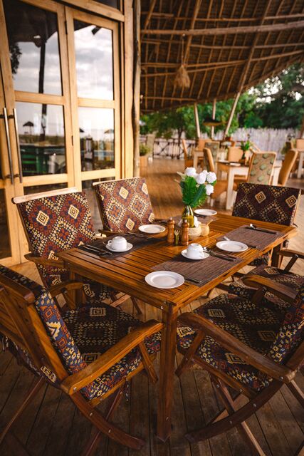 The table and the camp