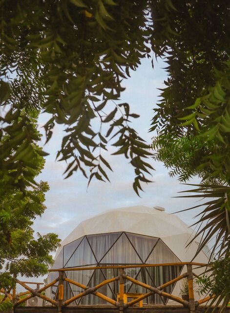 The domes from outside