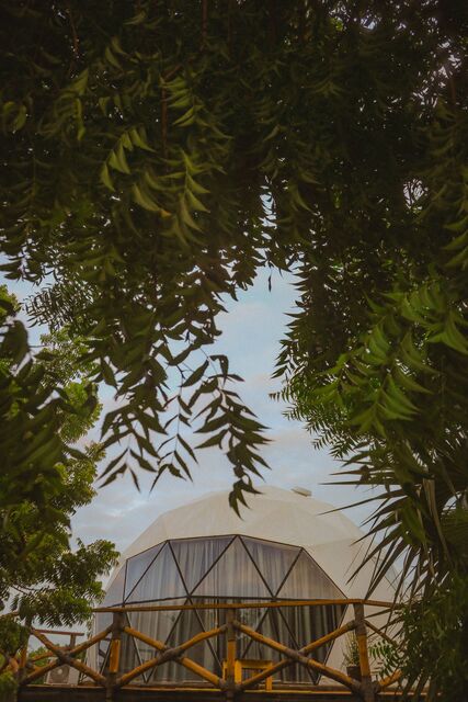 The domes from outside