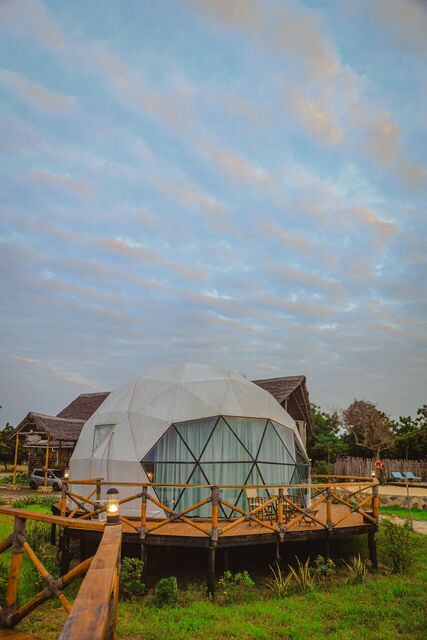 The domes from outside