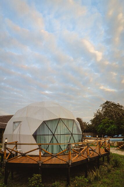 The domes from outside