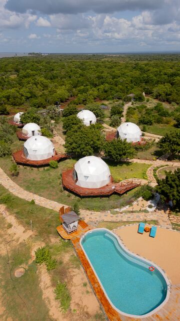 The domes from outside