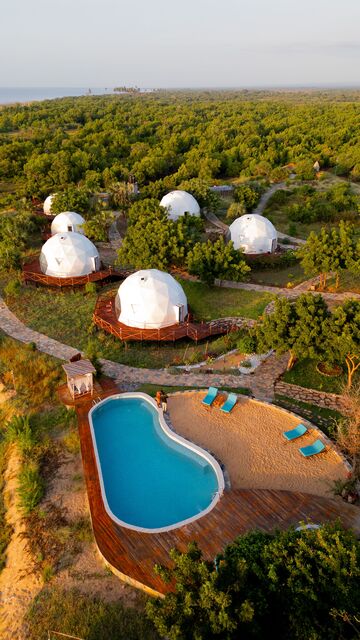 The domes from outside