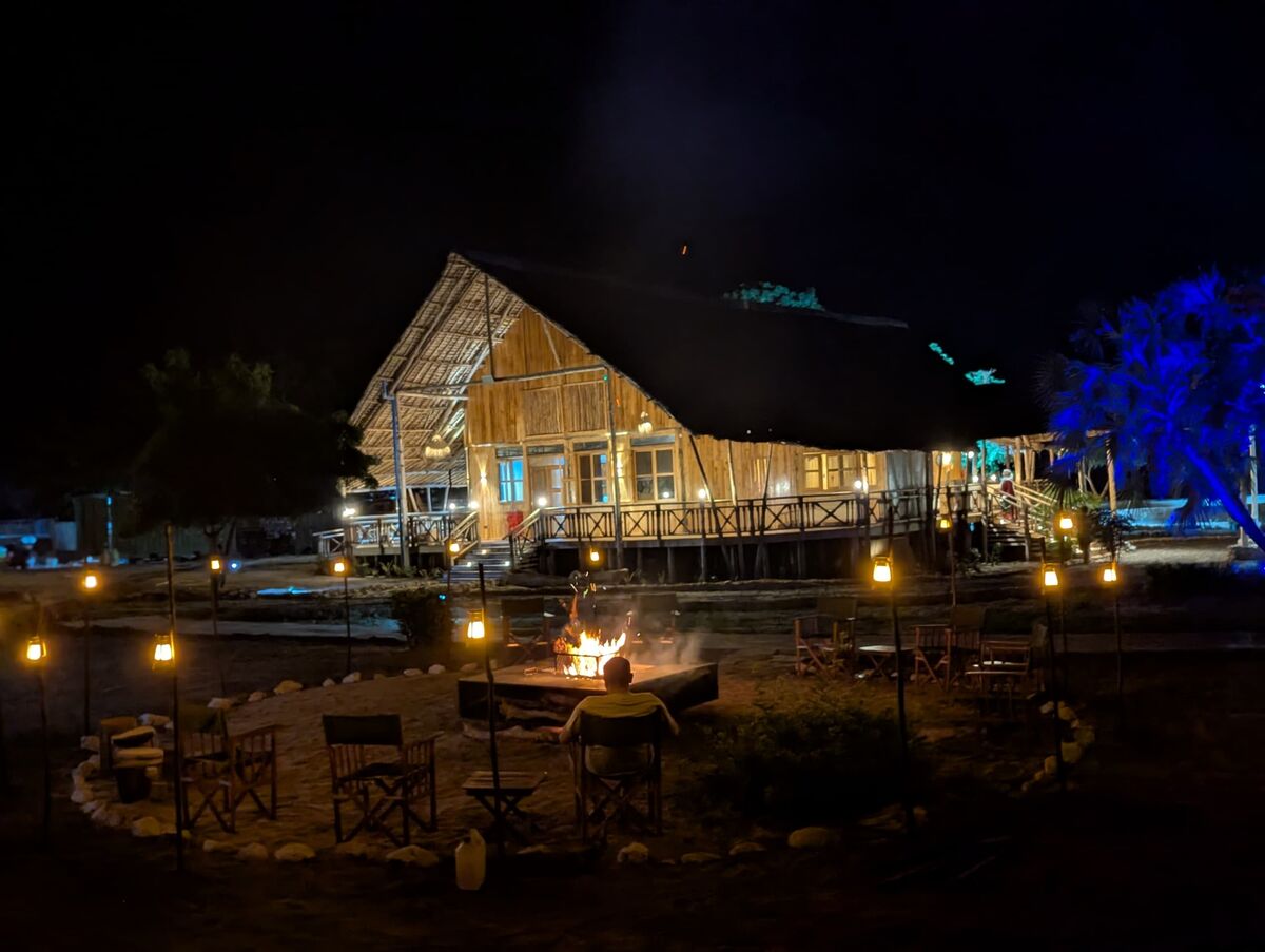 The experiences — The game drive, the Wami river, the Mafui sandbank, the villages and the bonfire.