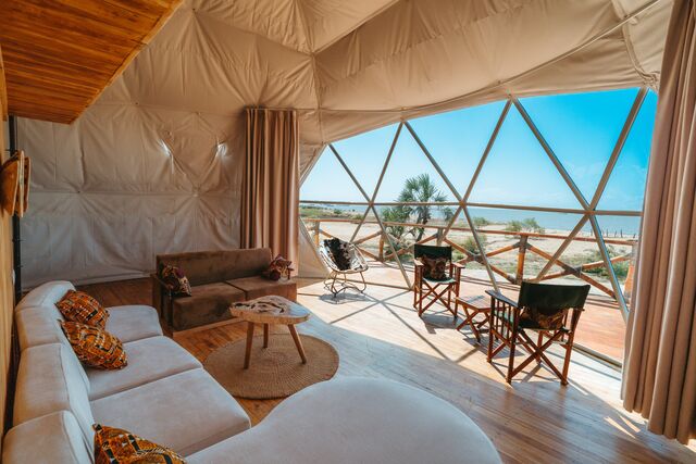 Tent by tent