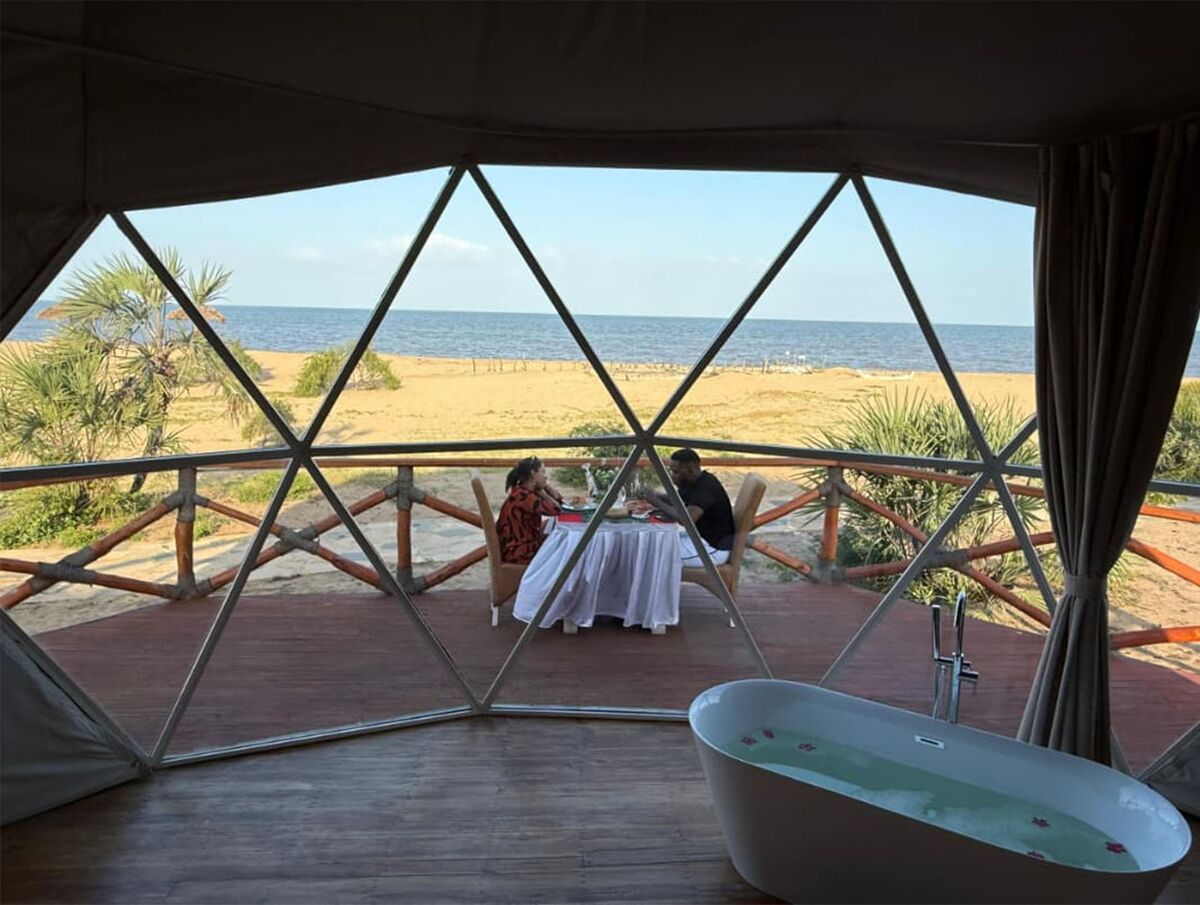 Tent by tent — Family Garden, Family Sea, Twin, Standard and the Honey Suite, each with its own photographs at last.
