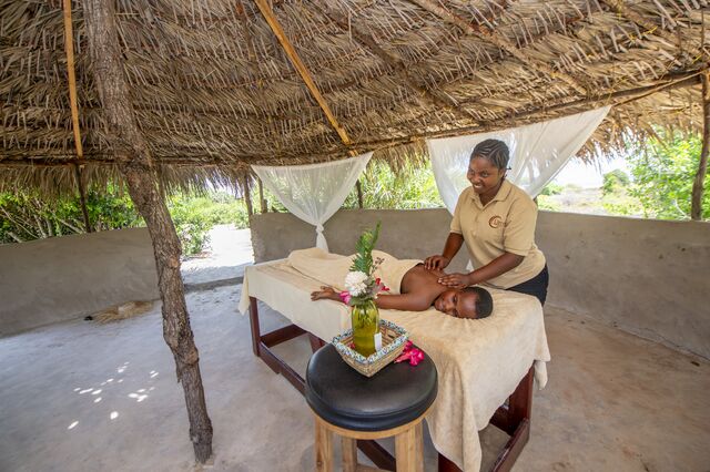 The people, and the spa