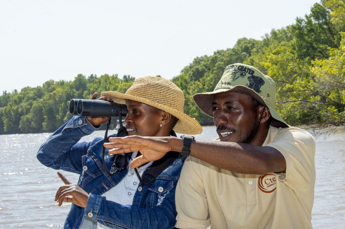 The experiences — The game drive, the Wami river, the Mafui sandbank, the villages and the bonfire.